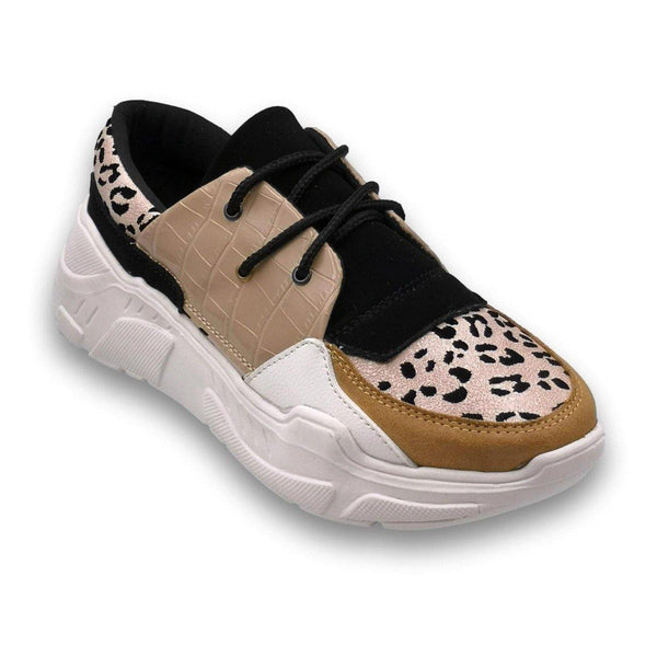 Tenis Leopardo Multitextura - 8020-Para-Mujer-SHOETOPÍA-Shoetopía Mx