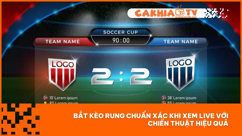 Bắt kèo rung chuẩn xác khi xem live với chiến thuật hiệu quả